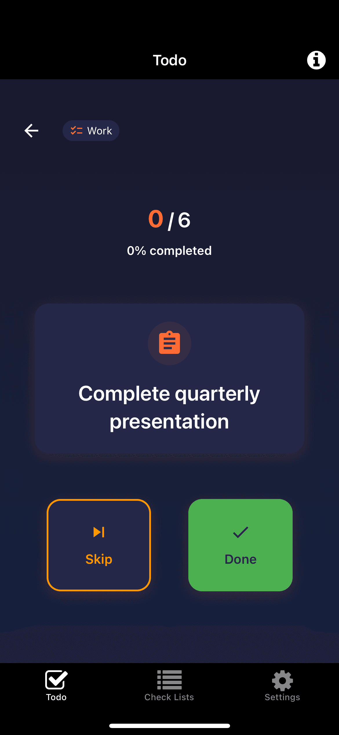 TaskLap en dark screenshot 3
